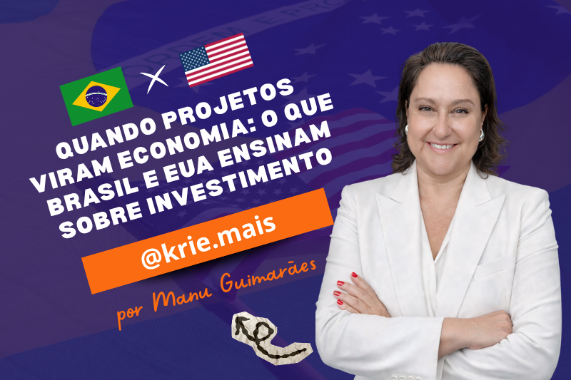 Se a ideia for construir algo relevante, com impacto real, inteligência criativa e resultado concreto, a krie+ pode ajudar a transformar investimento em projeto, projeto em experiência e experiência em valor